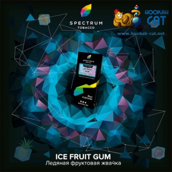 Заказать кальянный табак Spectrum Hard Ice Fruit Gum (Спектрум Хард Фруктовая Жвачка) 100г онлайн с доставкой всей России